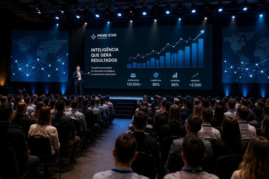 Apresentação de resultados de pesquisa em evento